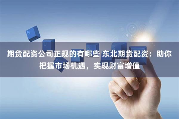 期貨配資公司正規(guī)的有哪些 東北期貨配資：助你把握市場機(jī)遇，實現(xiàn)財富增值